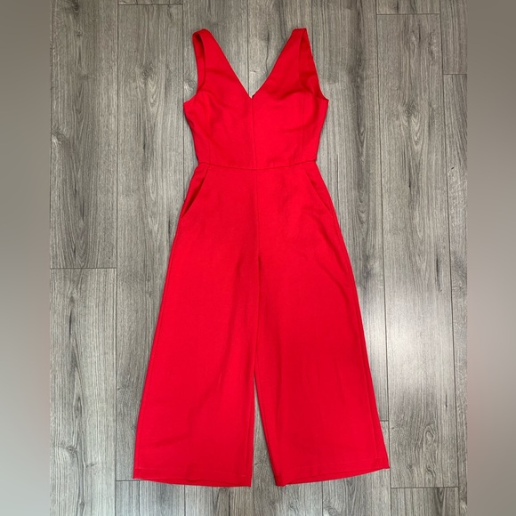 Aritzia Wilfred Ecoulement Jumpsuit in Red Size 6 - Picture 2 of 12